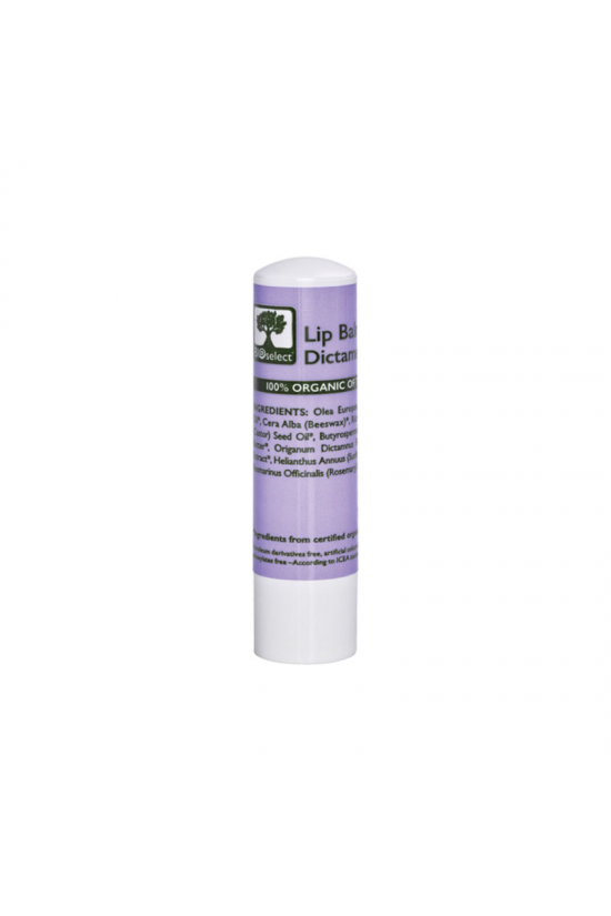 100% Organic lip balm για τα χείλη  Dictamelia* Bioselect