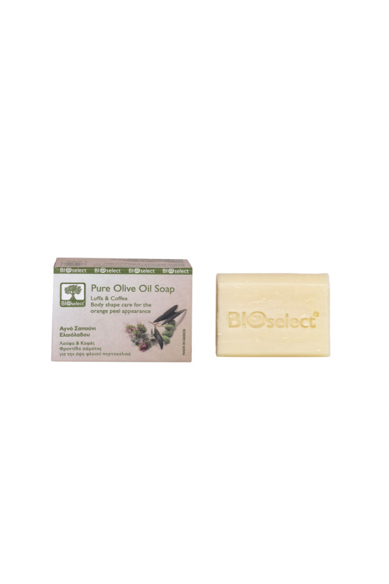 Σαπούνι με λούφα και καφέ Bioselect