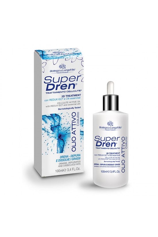 SUPER DREN CELLULITE OIL ΓΙΑ ΤΗΝ ΚΥΤΤΑΡΙΤΙΔΑ 100ml
