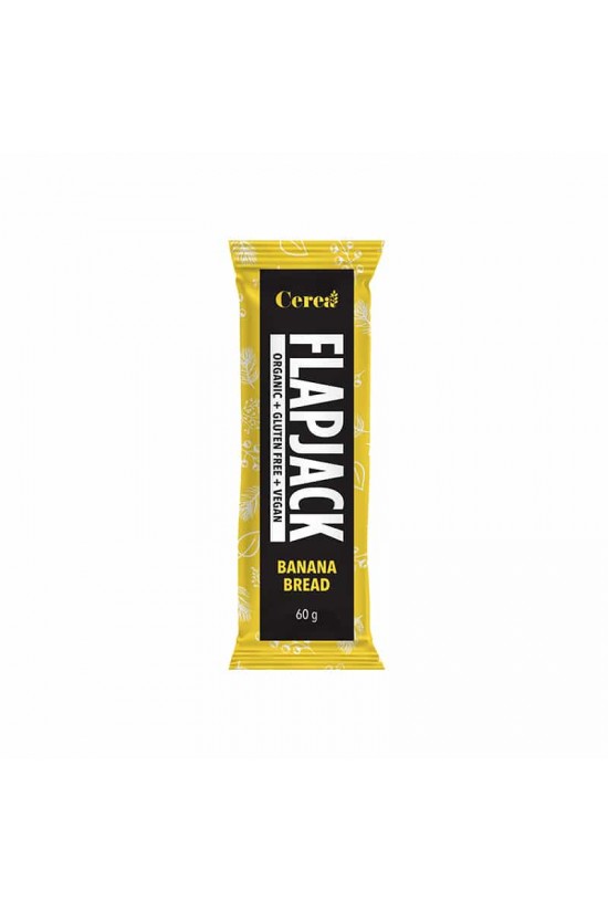 Cerea Βιολογική Μπάρα Βρώμης / Flapjack με Banana Bread Χωρίς Προσθήκη Ζάχαρης 60gr
