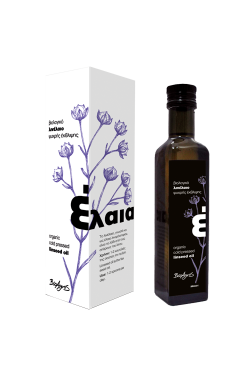 Βιολογικό λινέλαιο ψυχρής έκθλιψης BioAgros