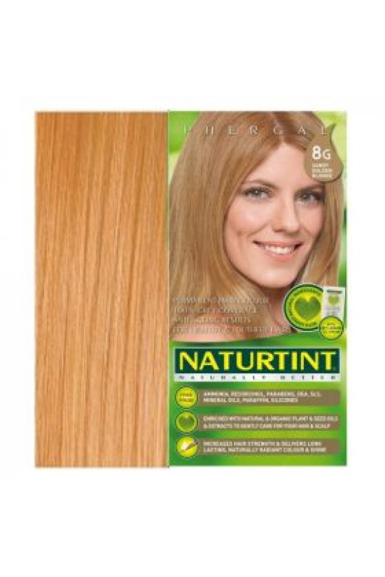 Naturtint Βαφή μαλλιών 8G ξανθό χρυσαφί ανοιχτό