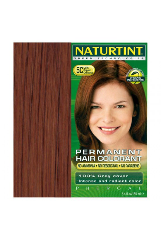 Naturtint Βαφή μαλλιών 5C καστανό χαλκόχρουν ανοιχτό