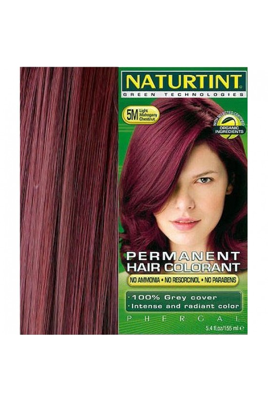 Naturtint Βαφή μαλλιών 5Μ καστανό ανοιχτό μαόνι