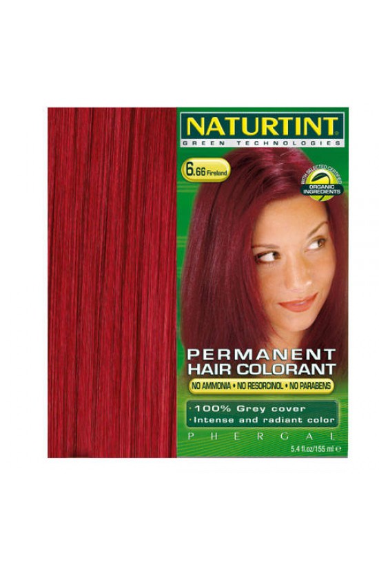Naturtint Βαφή μαλλιών 6.66 έντονο κόκκινο