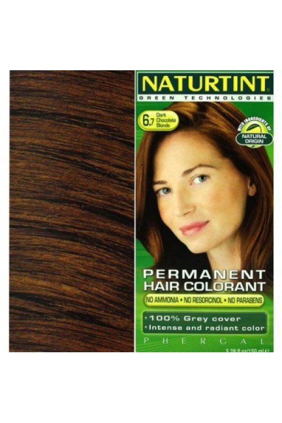 Naturtint Βαφή μαλλιών 6.7 σκούρο ξανθό σοκολά 