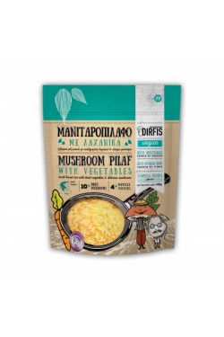 Μανιταροπίλαφο με λαχανικά Dirfis Mushrooms 280gr